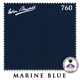 Сукно Iwan Simonis 760 195см marine blue